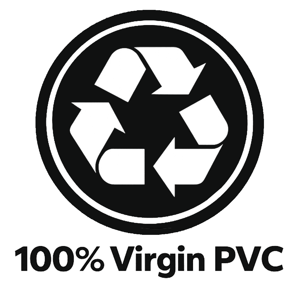 100% Virgin PVC