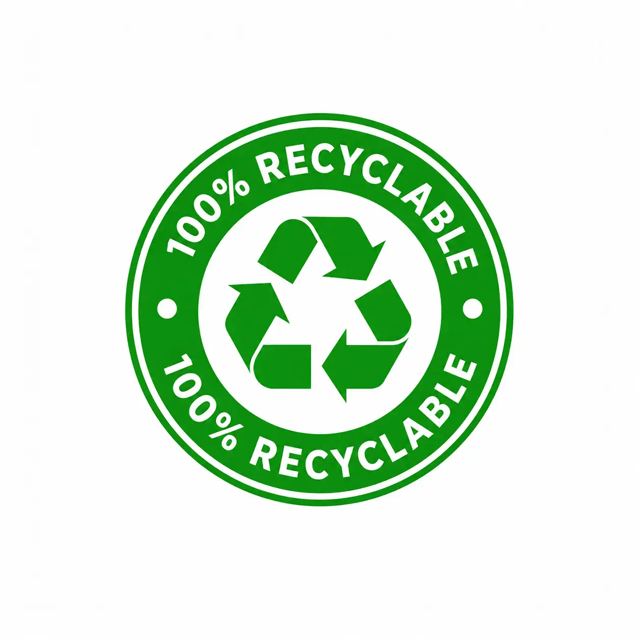 Logo 100% Recyclable
