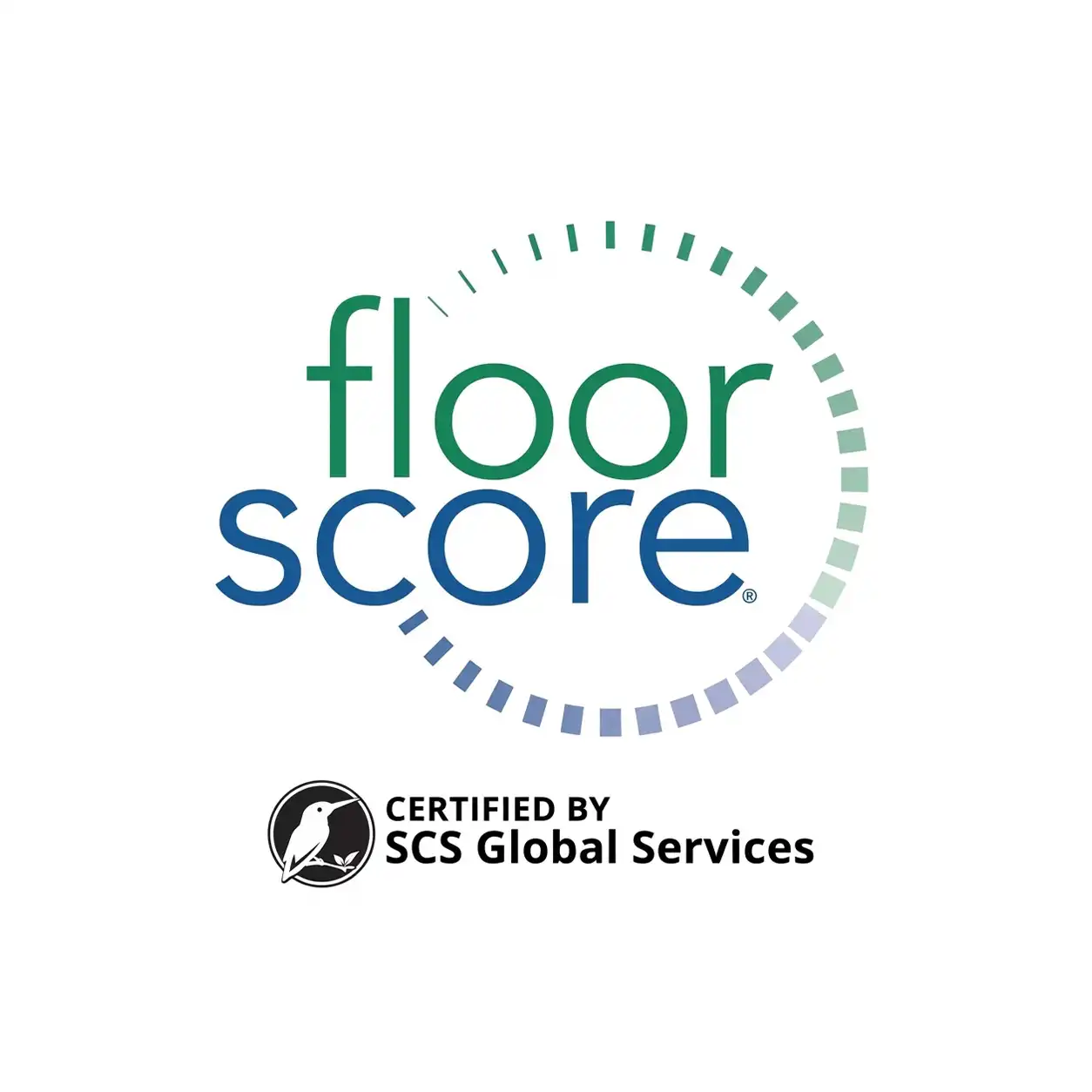 Logo sertifikasi FloorScore