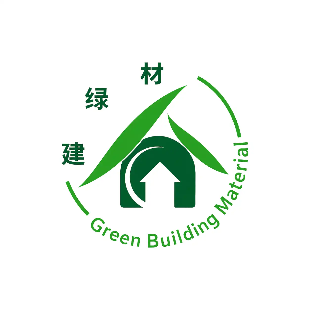 Logo Green Building Material