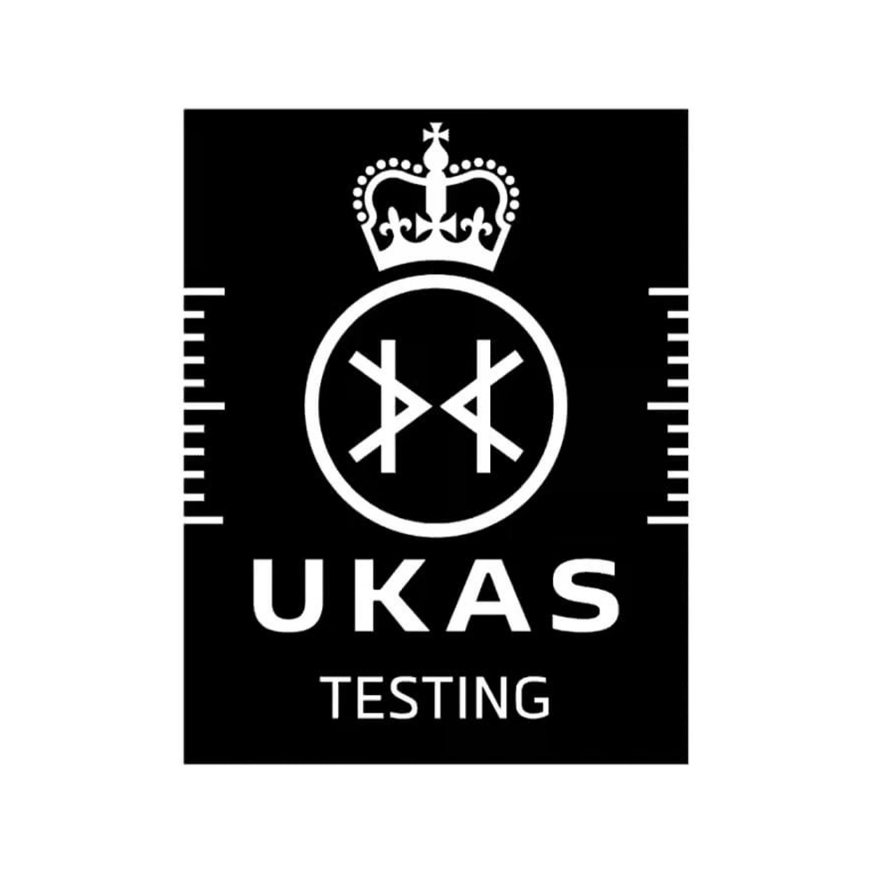 Logo UKAS Testing (United Kingdom Accreditation Service)
